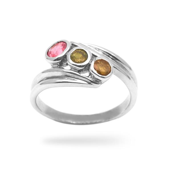 Bague tourmaline argent Sofia